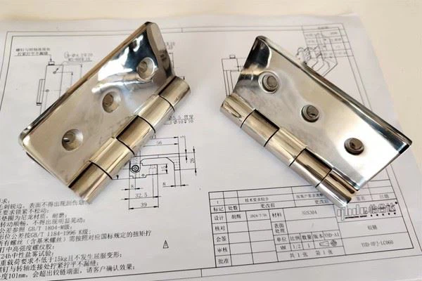316 Stainless Steel Heavy Duty Industrial Hinges