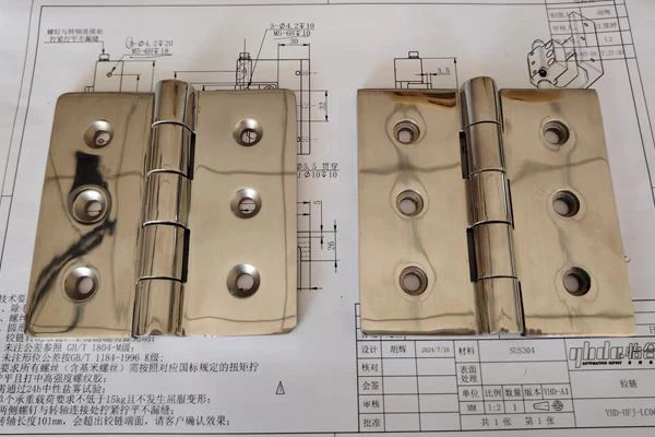 316 Stainless Steel Heavy Duty Industrial Hinges