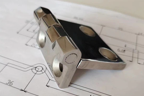 High Strength Four-section Hinge