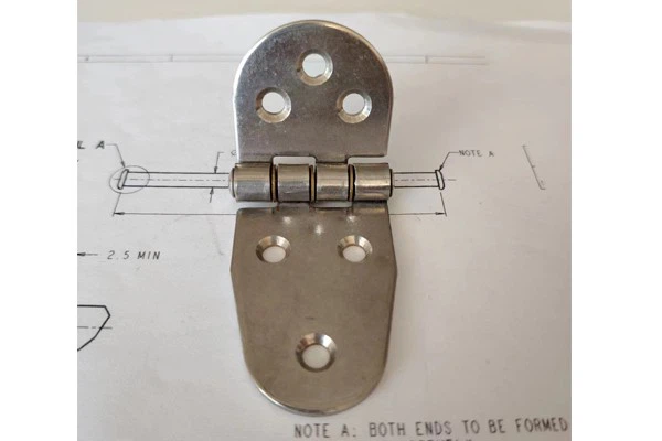 Hidden Boat Hatch Hinges