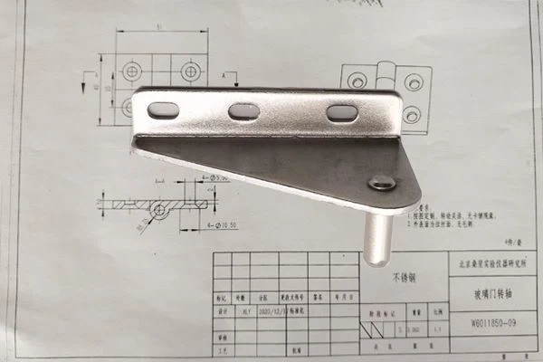 Stainless Steel Refrigerator Door Hinge
